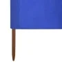 Paravientos de playa de 6 paneles tela azul celeste 800x120 cm de vidaXL, Sombrillas - Ref: Foro24-47179, Precio: 72,99 €, De...