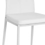 Sillas de comedor 4 unidades cuero sintético blanco de vidaXL, Sillas de comedor - Ref: Foro24-246190, Precio: 165,10 €, Desc...