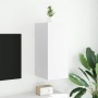 Mueble de TV de pared con luces LED blanco 30,5x35x70 cm en Muebles TV | Comprar online en Foru.es