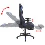 Silla de oficina racing reclinable con reposapiés azul de vidaXL, Sillas de oficina - Ref: Foro24-20166, Precio: 229,88 €, De...