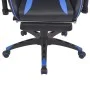 Silla de oficina racing reclinable con reposapiés azul de vidaXL, Sillas de oficina - Ref: Foro24-20166, Precio: 229,88 €, De...