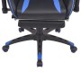 Silla de oficina racing reclinable con reposapiés azul de vidaXL, Sillas de oficina - Ref: Foro24-20166, Precio: 233,81 €, De...