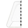 Portería de fútbol metal blanco y negro 300x160x90 cm de vidaXL, Porterías de fútbol - Ref: Foro24-91953, Precio: 133,02 €, D...
