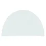 Glasplatte für halbrunden Kamin 1000x600 mm von vidaXL, Glas - Ref: Foro24-324112, Preis: 54,99 €, Rabatt: %