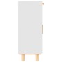 Aparador madera maciza pino y ratán natural blanco 60x30x75 cm de vidaXL, Aparadores - Ref: Foro24-345636, Precio: 136,28 €, ...