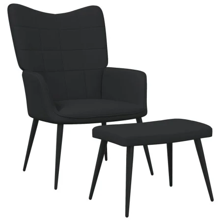 Relax armchair with black fabric footrest by vidaXL, Armchairs - Ref: Foro24-327958, Price: 118,43 €, Discount: %