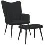 Relax armchair with black fabric footrest by vidaXL, Armchairs - Ref: Foro24-327958, Price: 118,43 €, Discount: %