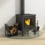 Glass plate for semicircular fireplace 1000x500 mm by vidaXL, Glass - Ref: Foro24-324117, Price: 46,73 €, Discount: %