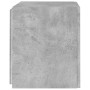 Muebles TV de pared luces LED 2 uds gris hormigón 40,5x35x40 cm en Muebles TV | Comprar online en Foru.es