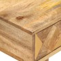 Mesita de noche de madera maciza de mango 43x30x58 cm de vidaXL, Mesitas de noche - Ref: Foro24-285857, Precio: 82,10 €, Desc...