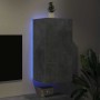 Mueble de TV de pared con luces LED gris hormigón 40,5x35x80 cm en Muebles TV | Comprar online en Foru.es