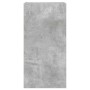 Mueble de TV de pared con luces LED gris hormigón 40,5x35x80 cm en Muebles TV | Comprar online en Foru.es