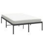Estructura de cama de metal negro 120x200 cm de vidaXL, Camas y somieres - Ref: Foro24-350844, Precio: 108,20 €, Descuento: %