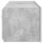 Mueble de TV de pared con luces LED gris hormigón 80x35x31 cm en Muebles TV | Comprar online en Foru.es