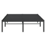 Estructura de cama de metal negro 120x200 cm de vidaXL, Camas y somieres - Ref: Foro24-350844, Precio: 108,20 €, Descuento: %