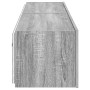 Muebles TV de pared con luces LED 2 uds gris Sonoma 80x35x31 cm en Muebles TV | Comprar online en Foru.es