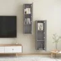 Muebles para TV de pared 2 uds gris Sonoma 30,5x30x110 cm de vidaXL, Muebles TV - Ref: Foro24-826679, Precio: 84,48 €, Descue...