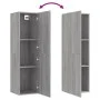 Muebles para TV de pared 2 uds gris Sonoma 30,5x30x110 cm de vidaXL, Muebles TV - Ref: Foro24-826679, Precio: 84,48 €, Descue...