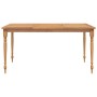 Mesa Batavia madera maciza de teca 150x90x75 cm de vidaXL, Mesas de jardín - Ref: Foro24-319165, Precio: 238,33 €, Descuento: %