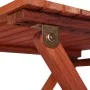 Set de bistró para niños 3 pzas madera maciza de eucalipto de vidaXL, Conjuntos de jardín - Ref: Foro24-45586, Precio: 74,52 ...