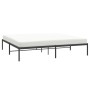 Estructura de cama de metal negro 180x200 cm de vidaXL, Camas y somieres - Ref: Foro24-350850, Precio: 98,57 €, Descuento: %