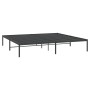 Estructura de cama de metal negro 180x200 cm de vidaXL, Camas y somieres - Ref: Foro24-350850, Precio: 98,57 €, Descuento: %
