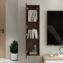 Mueble para TV de pared color roble marrón 30,5x30x110 cm de vidaXL, Muebles TV - Ref: Foro24-826680, Precio: 50,53 €, Descue...
