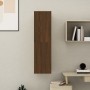 Mueble para TV de pared color roble marrón 30,5x30x110 cm de vidaXL, Muebles TV - Ref: Foro24-826680, Precio: 50,53 €, Descue...