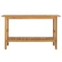 Mueble de baño madera maciza de teca 132x45x75 cm de vidaXL, Tocadores de baño - Ref: Foro24-318482, Precio: 217,72 €, Descue...