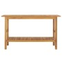 Mueble de baño madera maciza de teca 132x45x75 cm de vidaXL, Tocadores de baño - Ref: Foro24-318482, Precio: 209,03 €, Descue...