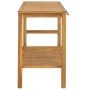 Mueble de baño madera maciza de teca 132x45x75 cm de vidaXL, Tocadores de baño - Ref: Foro24-318482, Precio: 217,72 €, Descue...