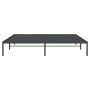 Estructura de cama de metal negro 183x213 cm de vidaXL, Camas y somieres - Ref: Foro24-350851, Precio: 101,81 €, Descuento: %