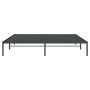 Estructura de cama de metal negro 193x203 cm de vidaXL, Camas y somieres - Ref: Foro24-350852, Precio: 96,55 €, Descuento: %