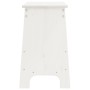 Banco de recibidor blanco 100x28x45 cm madera maciza de pino en Bancos para recibidores y almacenamiento | Comprar online en For