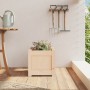 Jardinera madera maciza de pino 31x31x31 cm en Macetas y jardineras | Comprar online en Foru.es
