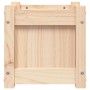 Jardinera madera maciza de pino 31x31x31 cm en Macetas y jardineras | Comprar online en Foru.es