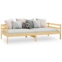 Sofá cama madera maciza de pino 90x200 cm de vidaXL, Camas y somieres - Ref: Foro24-806930, Precio: 100,30 €, Descuento: %