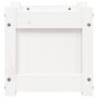 Jardineras de exterior 2 unidades madera maciza de pino blanco en Macetas y jardineras | Comprar online en Foru.es