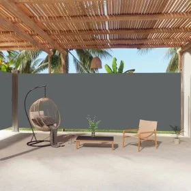 Toldo lateral retráctil antracita 220x1000 cm de vidaXL, Sombrillas - Ref: Foro24-318050, Precio: 207,21 €, Descuento: %