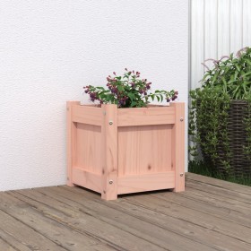 Jardinera madera maciza de abeto Douglas 31x31x31 cm en Macetas y jardineras | Comprar online en Foru.es