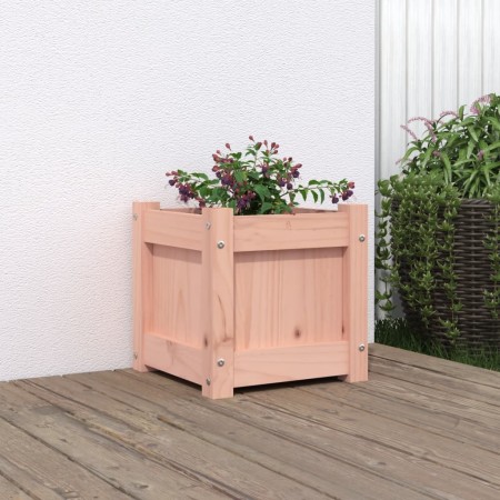 Jardinera madera maciza de abeto Douglas 31x31x31 cm en Macetas y jardineras | Comprar online en Foru.es
