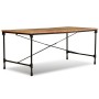 Mesa de comedor de madera maciza reciclada 180 cm de vidaXL, Mesas de cocina y de comedor - Ref: Foro24-243995, Precio: 308,5...