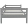 Sofá cama de madera maciza de pino gris 90x200 cm de vidaXL, Camas y somieres - Ref: Foro24-806932, Precio: 112,86 €, Descuen...