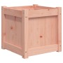 Jardinera madera maciza de abeto Douglas 40x40x40 cm en Macetas y jardineras | Comprar online en Foru.es