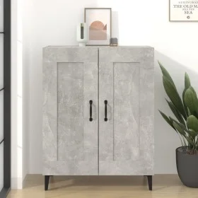 Aparador de madera contrachapada gris hormigón 69,5x34x90 cm de vidaXL, Aparadores - Ref: Foro24-812145, Precio: 69,16 €, Des...