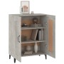 Aparador de madera contrachapada gris hormigón 69,5x34x90 cm de vidaXL, Aparadores - Ref: Foro24-812145, Precio: 69,99 €, Des...