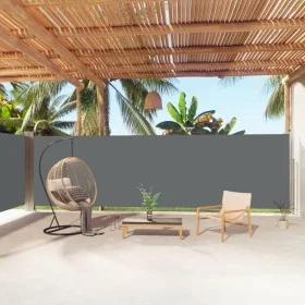 Toldo lateral retráctil antracita 180x1000 cm de vidaXL, Sombrillas - Ref: Foro24-318038, Precio: 149,70 €, Descuento: %