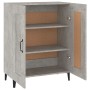 Aparador de madera contrachapada gris hormigón 69,5x34x90 cm de vidaXL, Aparadores - Ref: Foro24-812145, Precio: 69,99 €, Des...