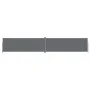 Toldo lateral retráctil antracita 180x1000 cm de vidaXL, Sombrillas - Ref: Foro24-318038, Precio: 149,70 €, Descuento: %