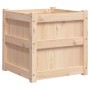 Jardinera madera maciza de pino 50x50x50 cm en Macetas y jardineras | Comprar online en Foru.es